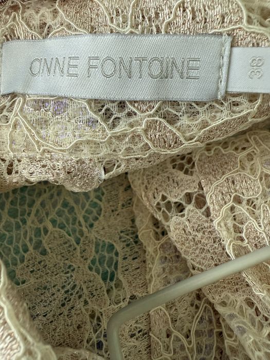 Дамска риза от френска дантела Anne Fontaine