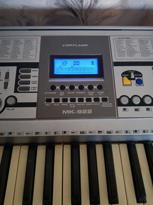 Синтезатор и гитара