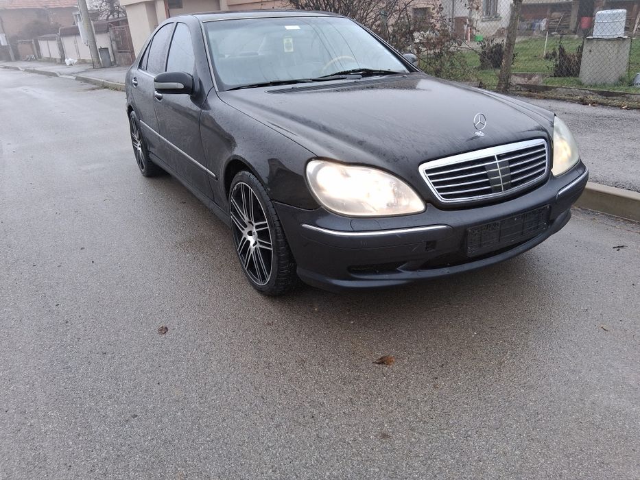 Мерцедес W220 на части!