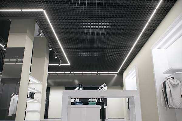 TAVANE OPEN CELL (Grilă) – Montaj + Materiale