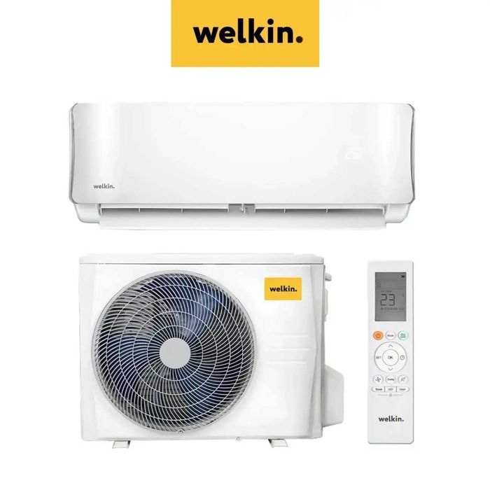 Кондиционер Welkin 12 Inverter (General SLV] / Зима-Лето / Wi-Fi