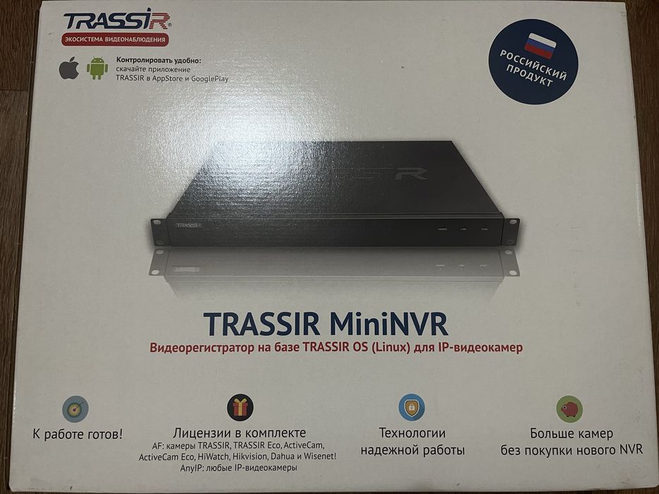 Видеосервер Trassir MiniNvr AnyIp 4