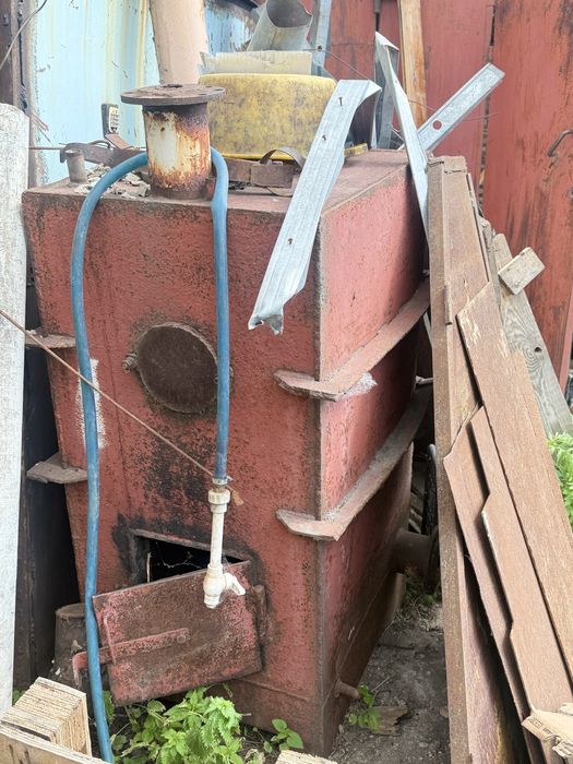 Печь котел на 500 кв.