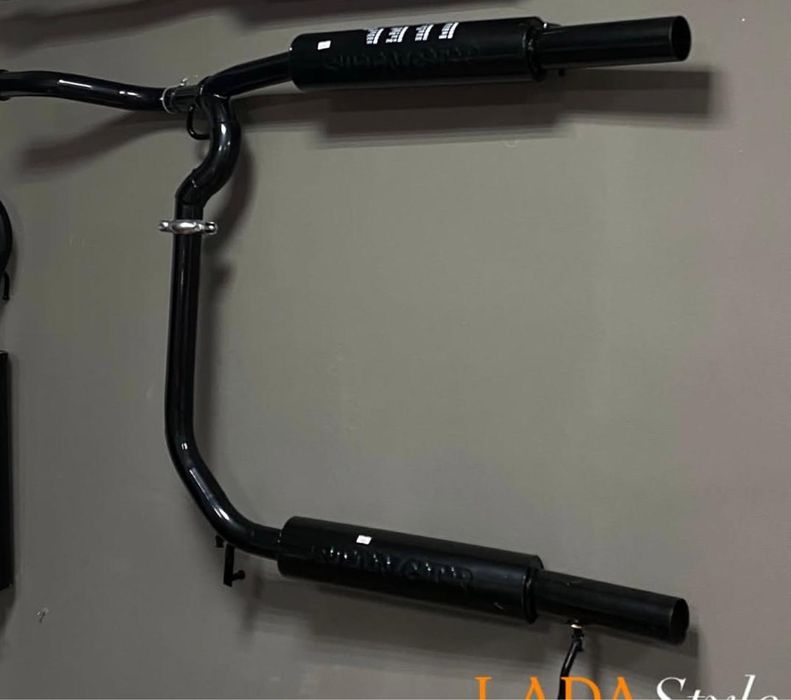 Двойной выхлоп лада