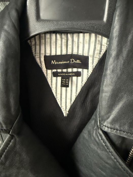 Продам кожаную куртку Massimo Dutti