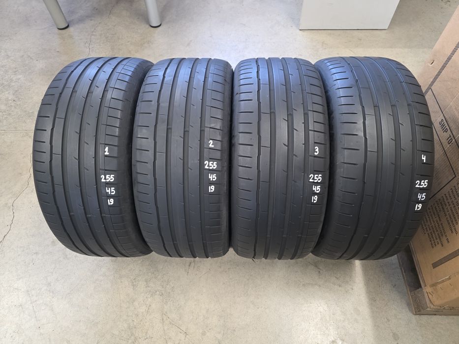 255/45R19 104W 4бр.Hankook ev TO  Performance Неразличими от НОВИ-DEMO