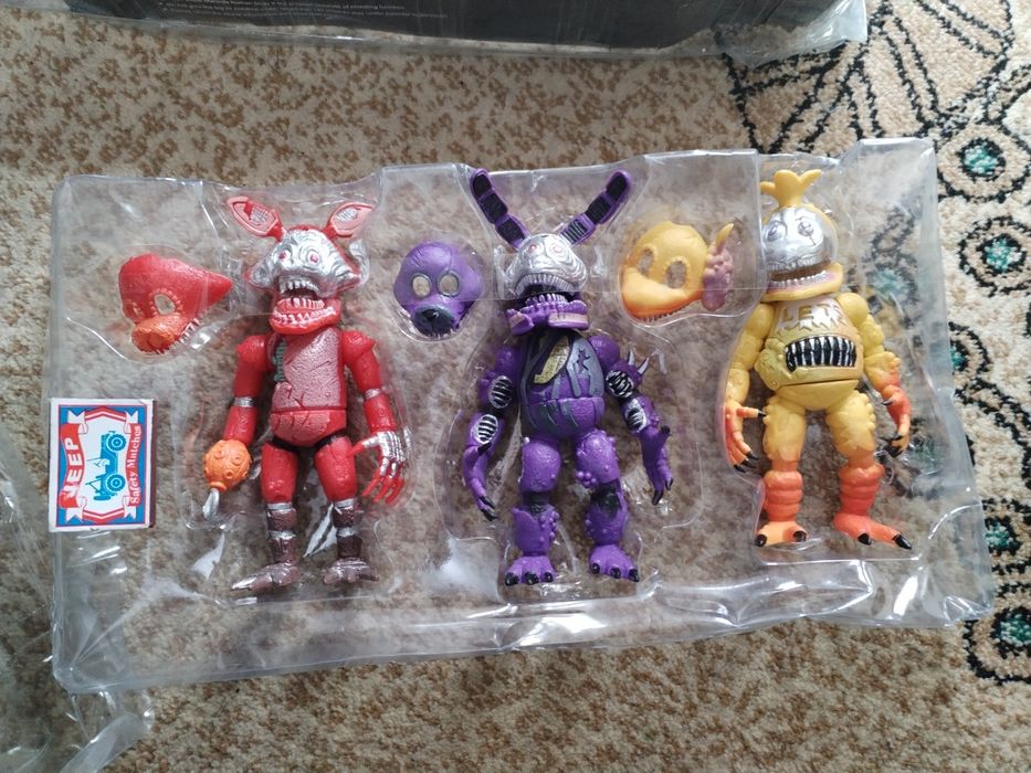 Аниматроники игрушки 3 варианта