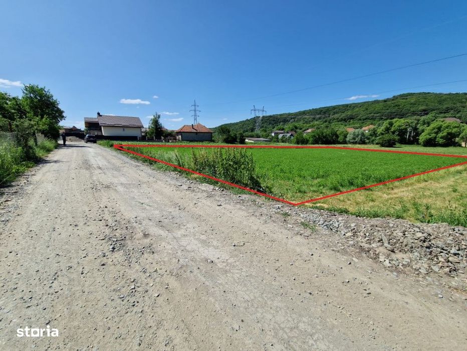 Teren intravilan 2000 mp – Popesti (Baciu) Ideal pentru casa, gradin