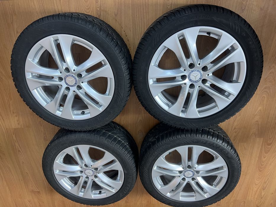 Set jante iarna 245 45 17 Mercedes E class Avantgarde W212 MO - MB Org
