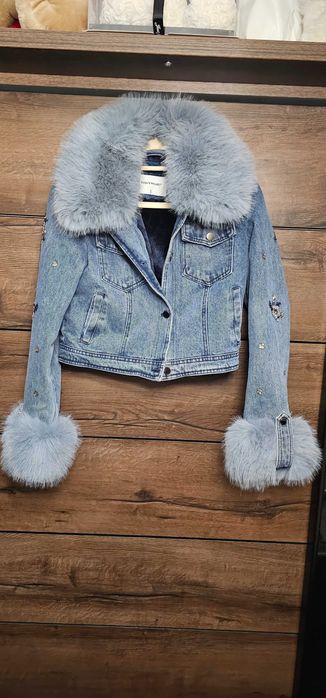 Зимно дънково яке