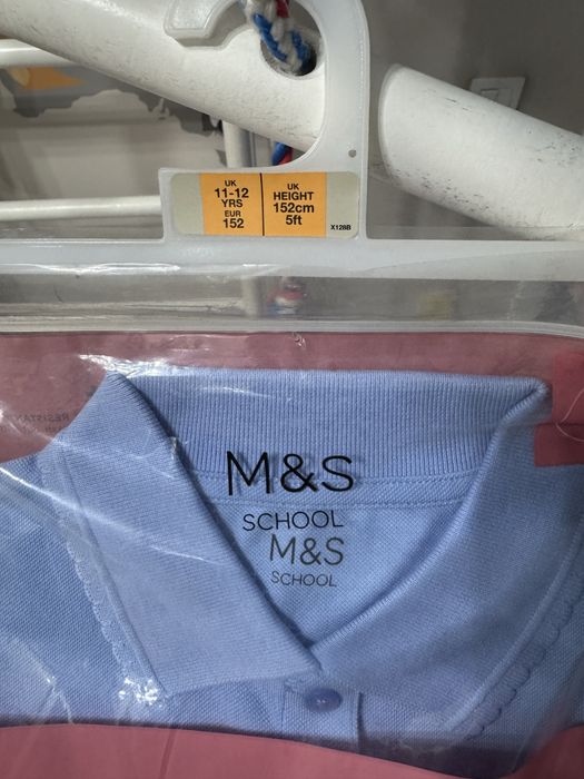 Поло на девочку 2шт 11-12 лет