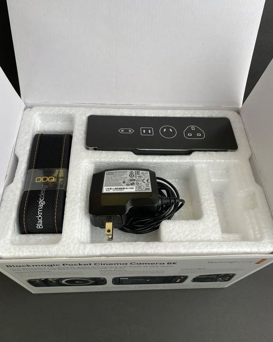 Black Magic Pocket Cinema Camera 6K yangi holatda