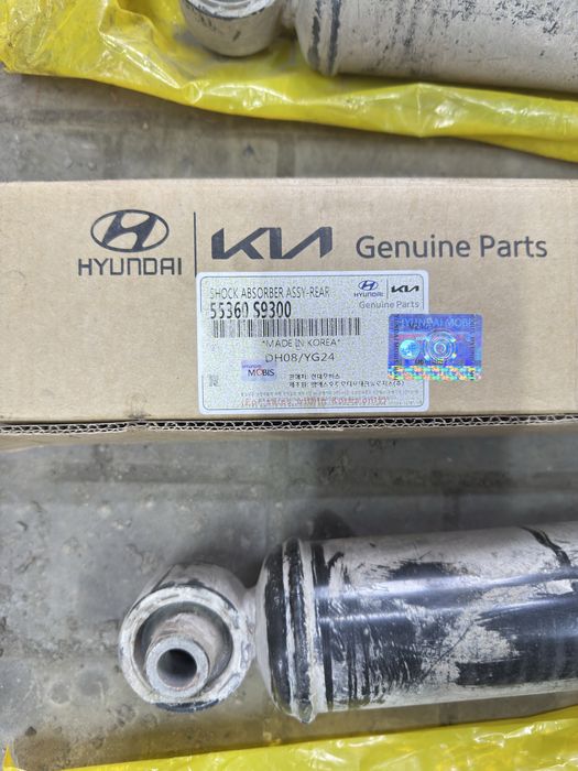 Продам амортизаторы на hyundai santa fe
