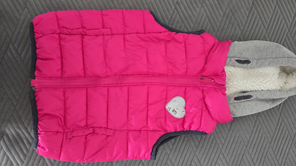 Set geacă/vestă pentru fetițe mărimea 116