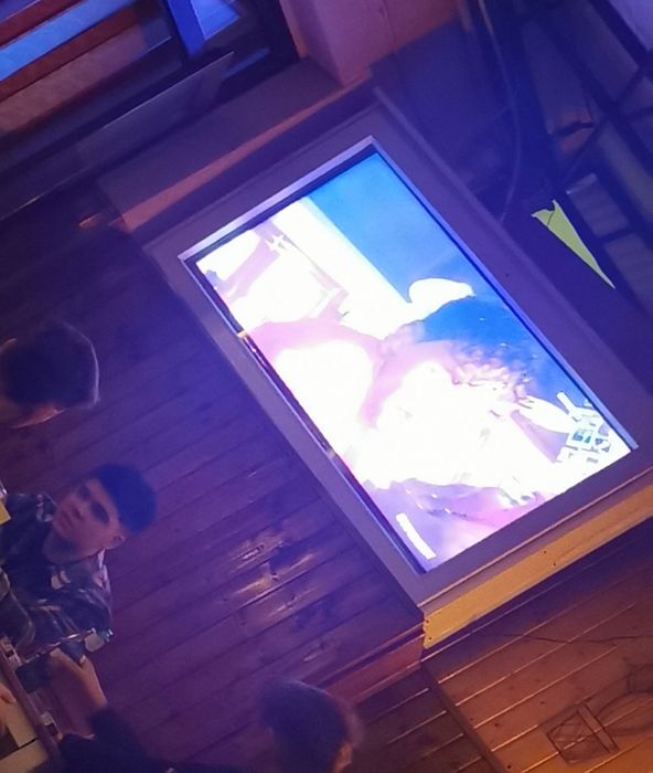 Vânt Cutie pt TV de pus pe terase