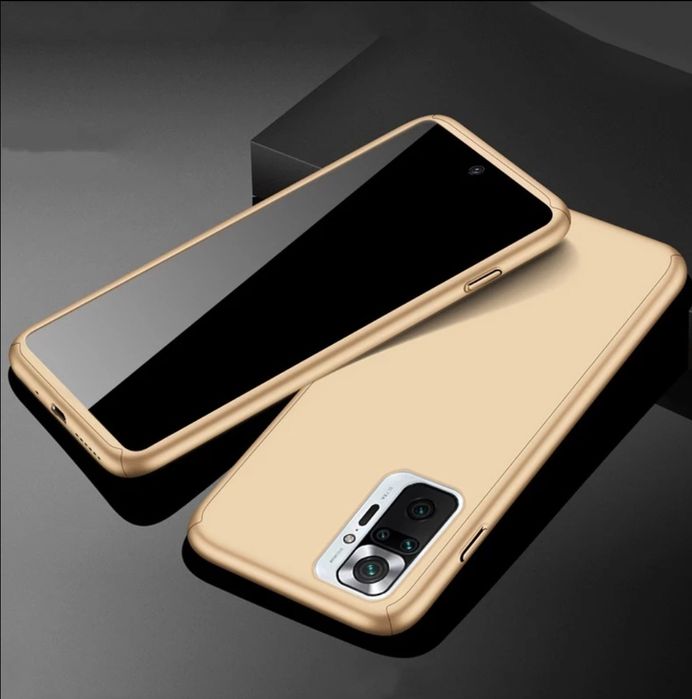 360° Градуса Кейс Мат за Xiaomi Redmi Note 10 /10 Pro / 10S