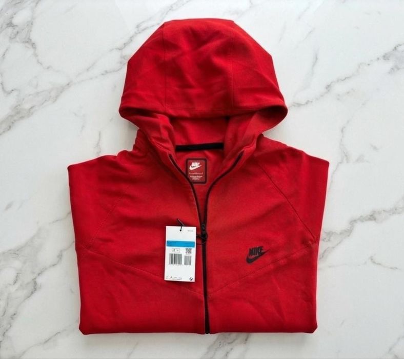 Trening Nike Tech Fleece Roșu Bumbac