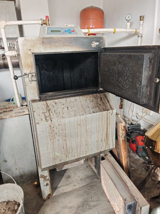 Centrala lemne 75 kW cu accesorii