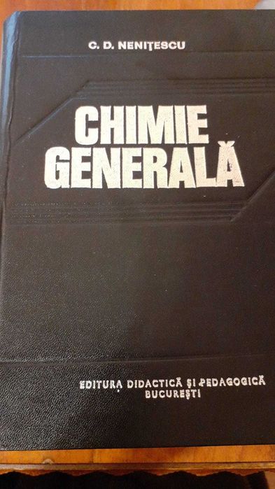 Vand carte Chimie Generala de NENITESCU