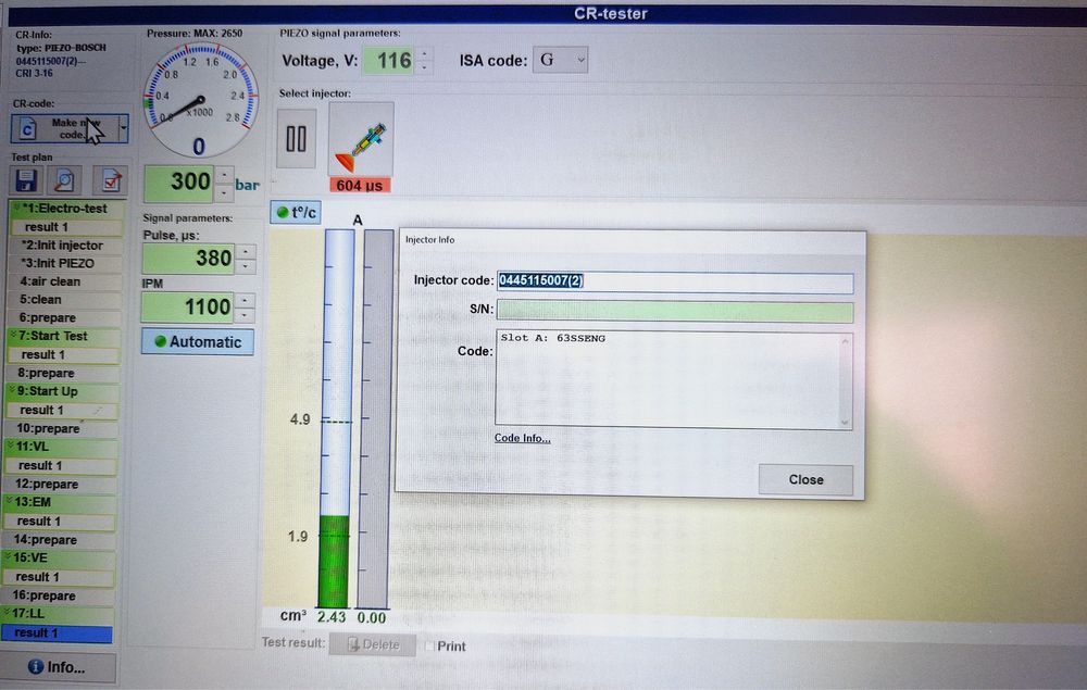 Ремонт на дизелови дюзи и комън рейл помпи с монтаж/демонтаж, гаранция