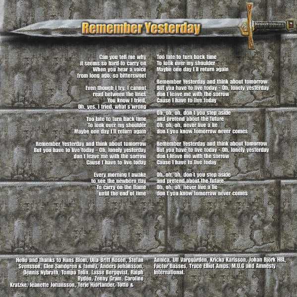 CD HammerFall - Legacy of Kings 1998