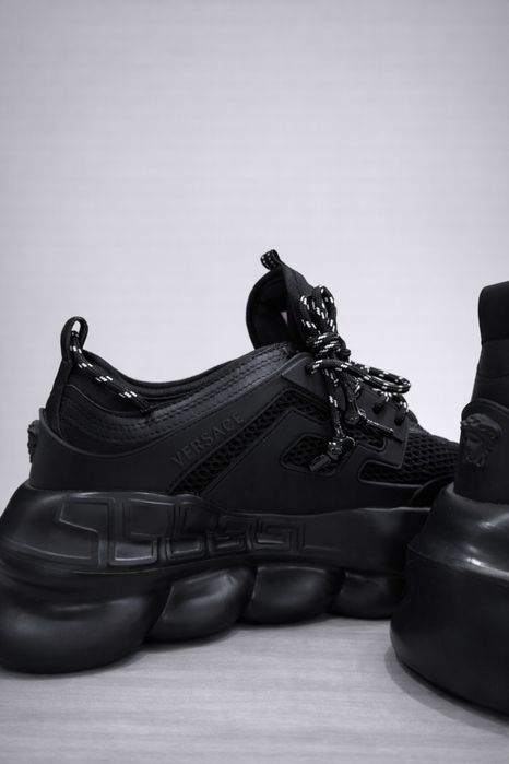 Versace Chain Reaction Black 40-43