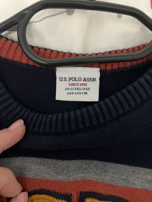 Pulover baiat US POLO 10 ani- 11 ani
