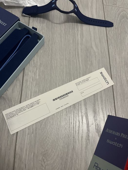 Swatch x audemars piguet “Royal Pop”