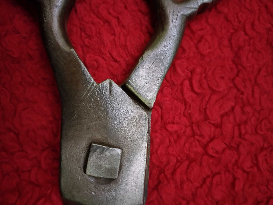 Огромна стара абаджийска ножица 19 век