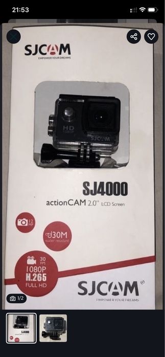 Экшен камера-регистратор