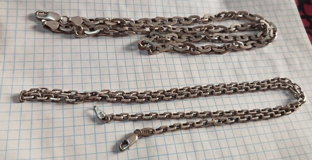 Серебро серьги кольца цепочки  разные