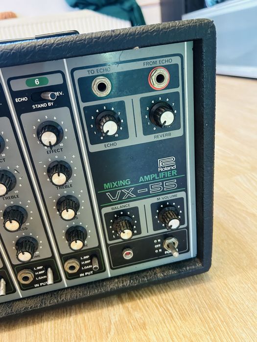 Roland VX-55 mixer cu amplificare si spring reverb