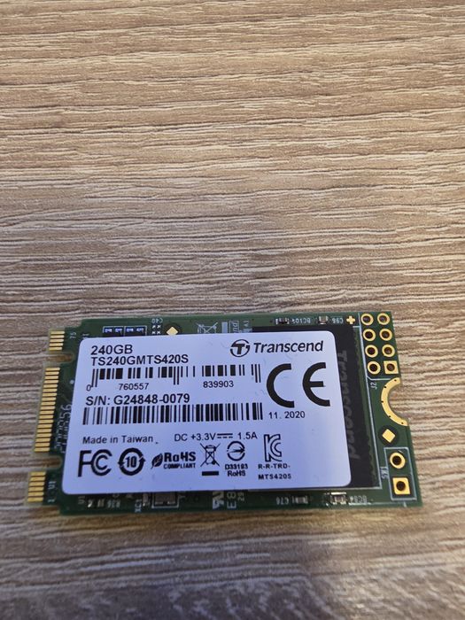 SSD M2 240Gb Transcend