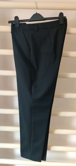 Pantaloni negri de costum Dika