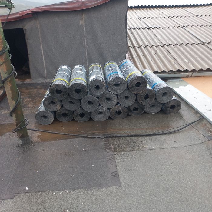 Reparații acoperise jgheab burlan  hidroizolatie  cu membrana bitumino