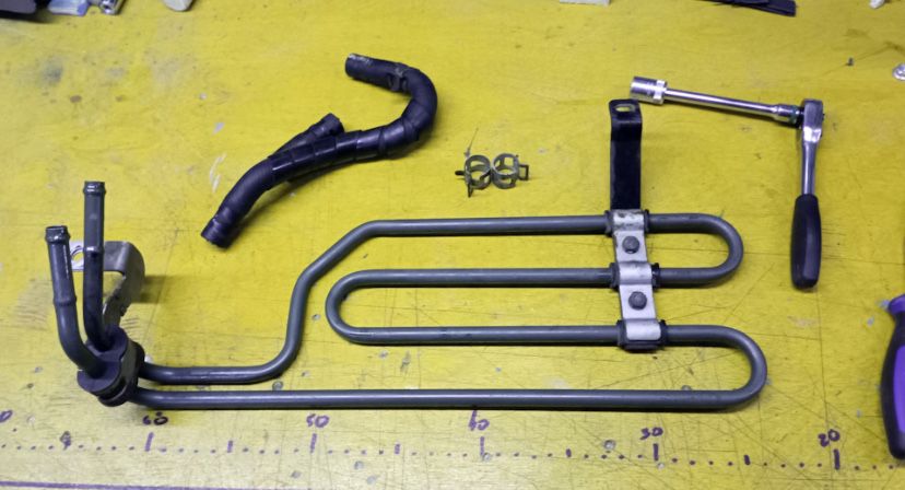 Радиатор охлаждения гур и коробки