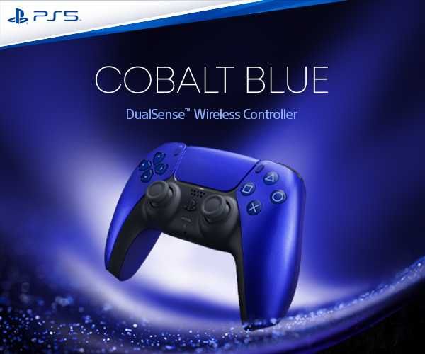 Kонтролер Sony DualSense - Cobalt Blue Limited , PS5, Нов , 24м гар.