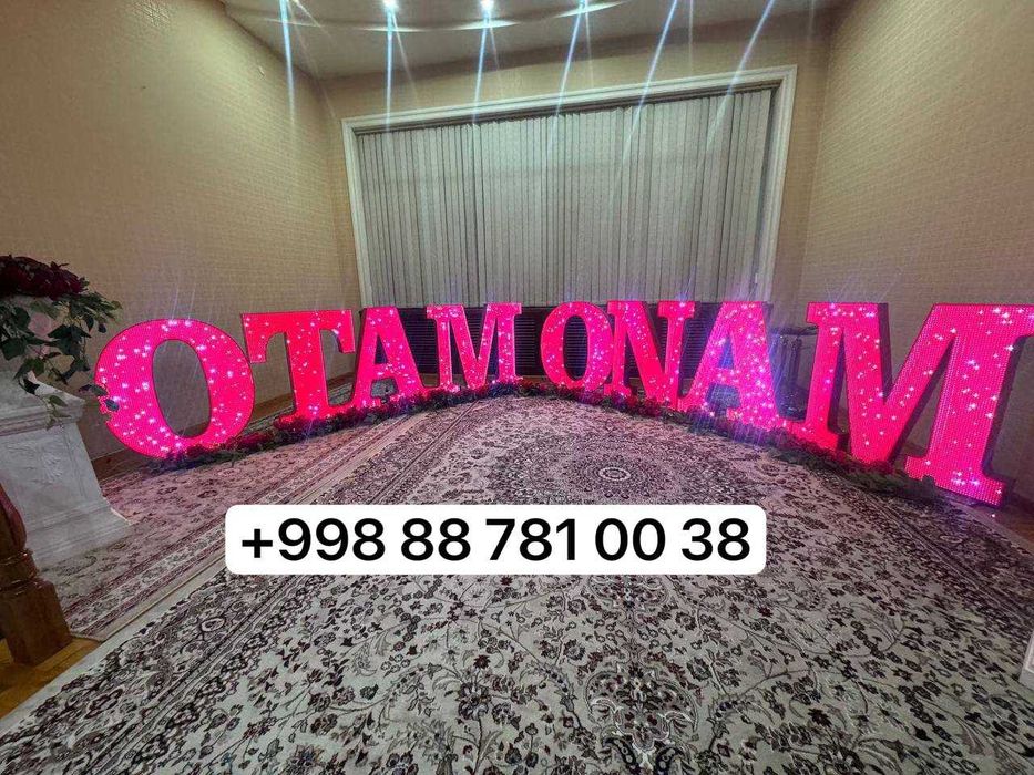 Oformleniya Roddom Tug'ilgan kun Marry me Suniy Gullar bilan bezatamiz