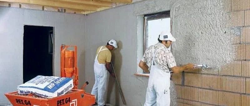 Механизированная ШТУКАТУРКА