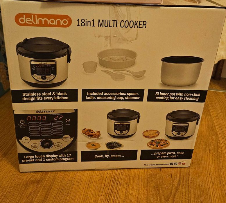 Delimano Multicooker 18in1