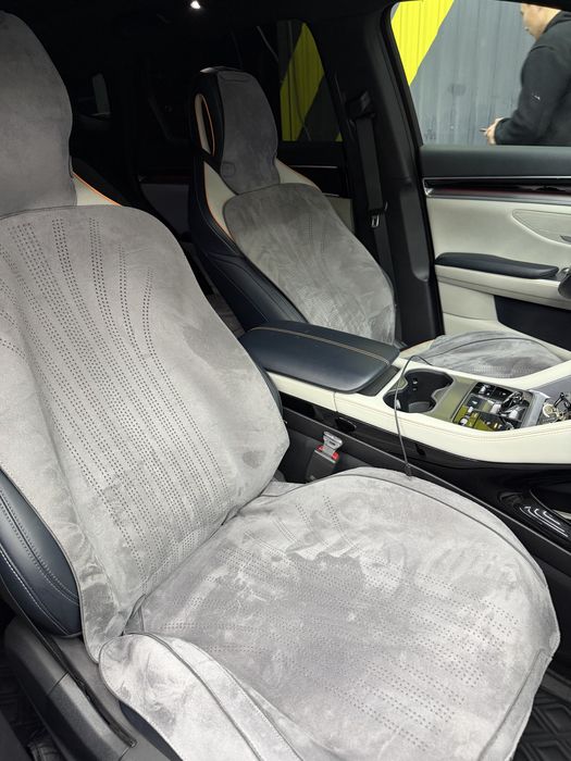 BYD Song Plus Champion qora EV 605km Toza