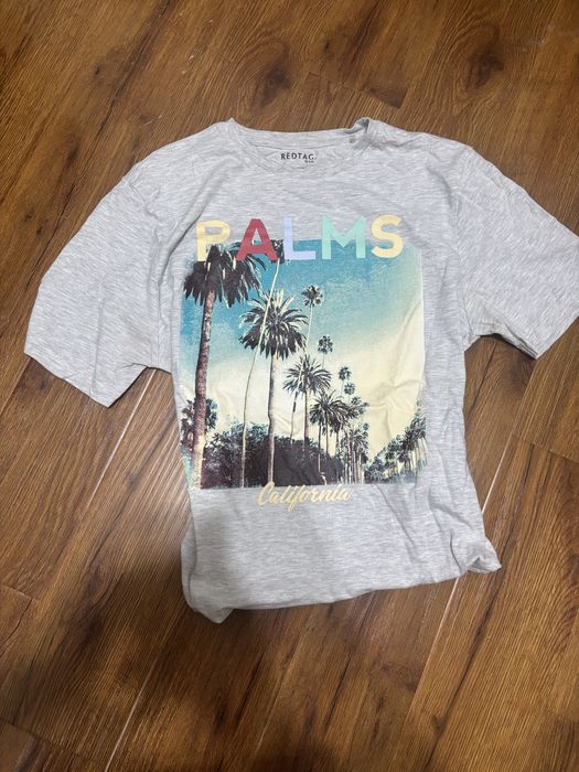 Футболка летняя с пальмами, очень вайбовая