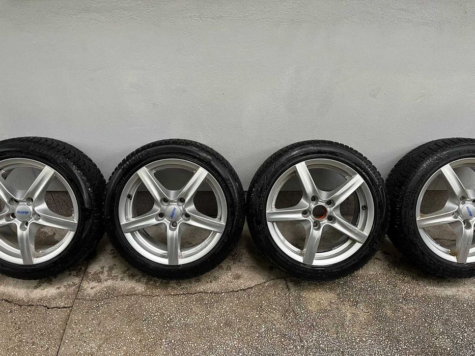 Set roti Alutec Grip 16" cu cauciucuri de iarna Kumho Wintercraft