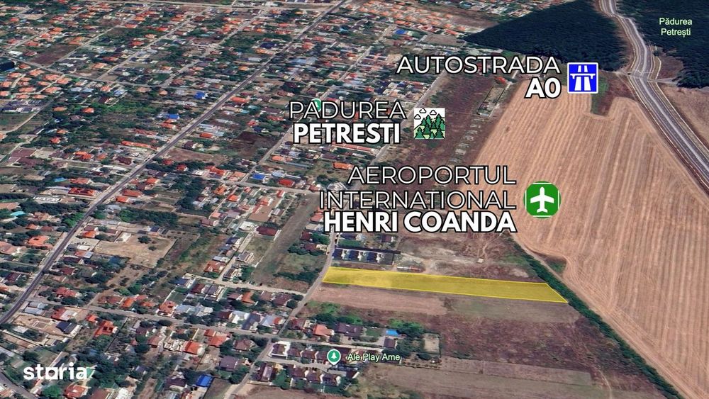 Teren Intravilan – 5.187mp – Corbeanca – P+2E+M