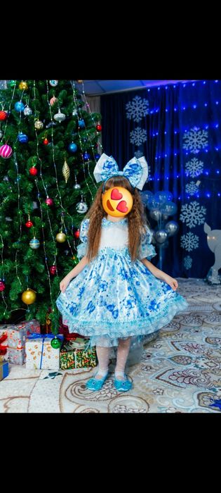 Новогодний костюм мальвины