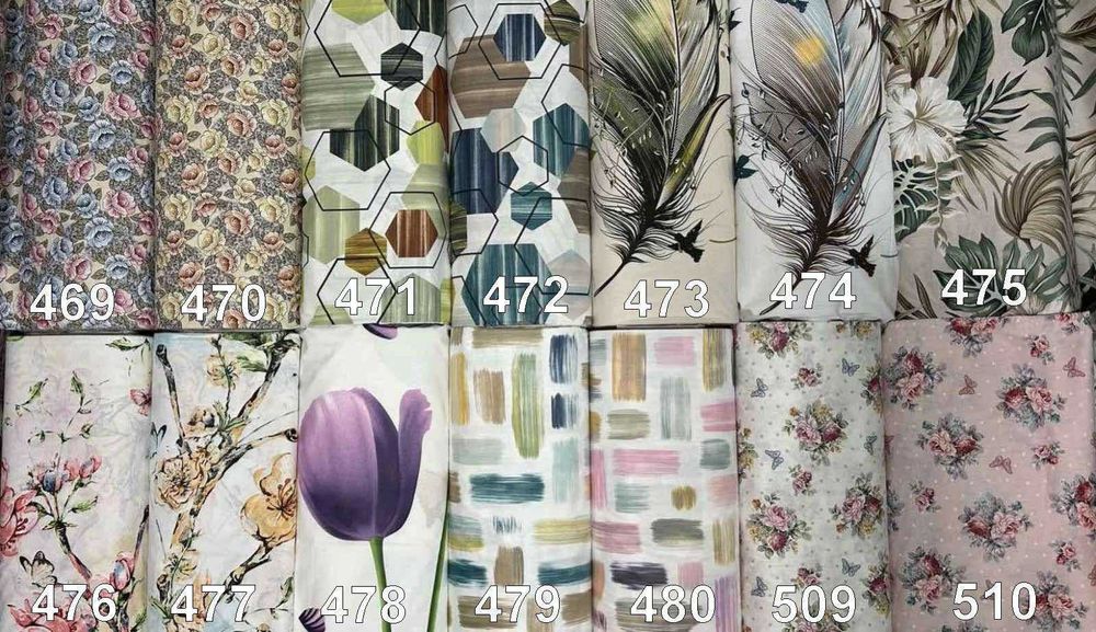 Нови десени Ранфорс 100 % памук за спално бельо