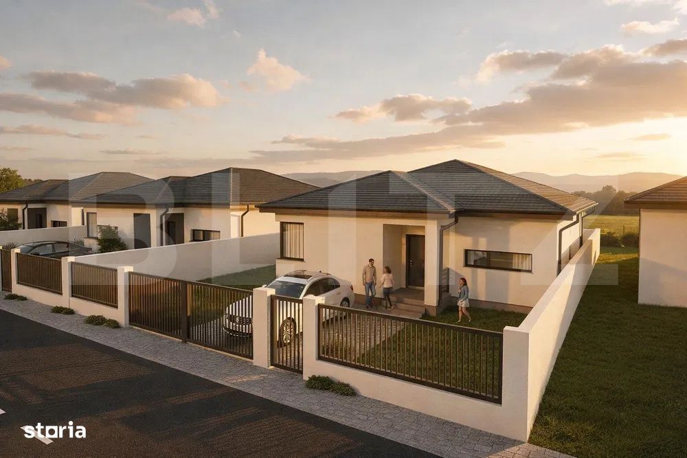 Casa individuala 4 camere de vanzare,  105 mp, zona Micesti