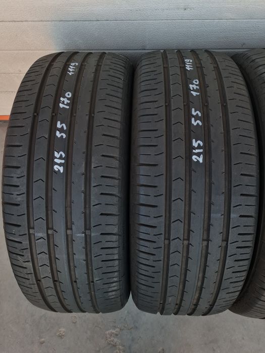 Летни гуми 4 броя HANKOOK PremiumContact5 215 55 R17 дот 1119