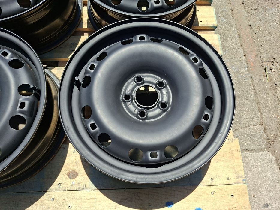 15" 5Х100мм Фолксваген, Сеат, Шкода 5x100 Стоманени джанти
