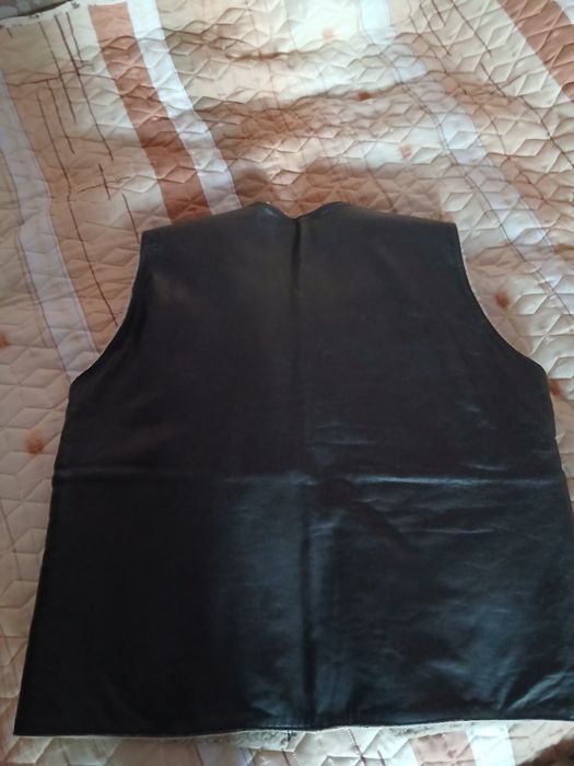 Кожен елек от агнешка кожа